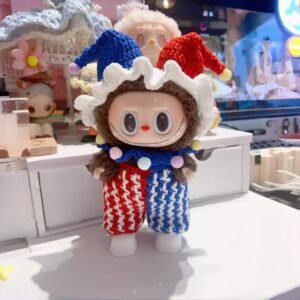 Handmade Labubu Clothes, Suit for 17cm Labubu, Handmade Crochet Labubu Outfits