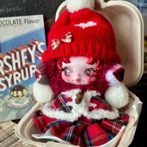 Dolls Clothes, Handmade Christmas Outfit for Skullpanda