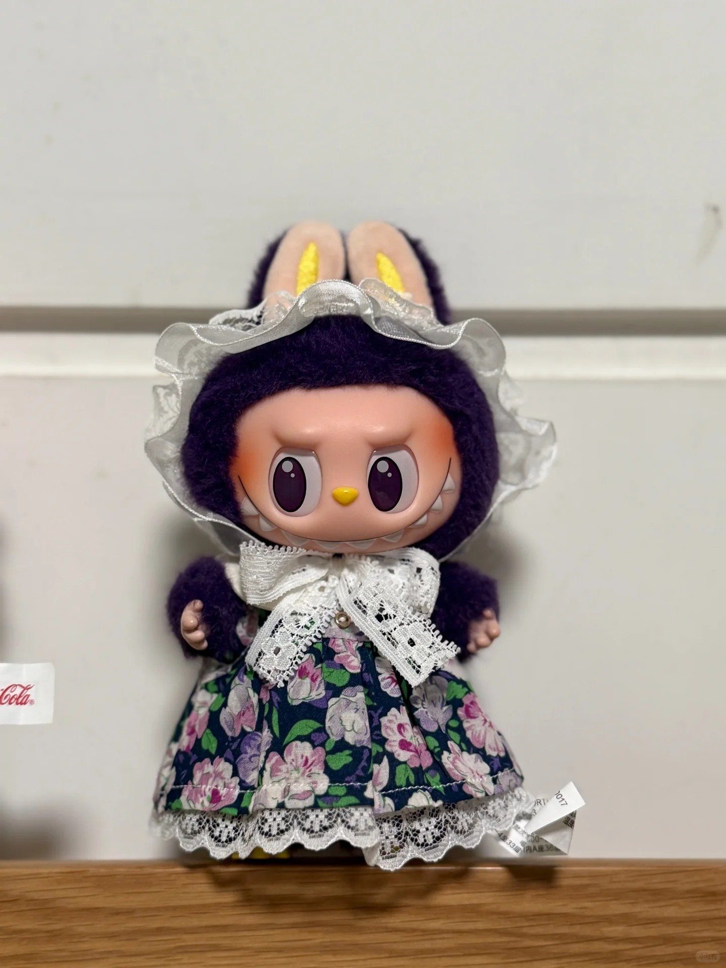 Labubu Clothes, Handmade Floral Dress for Doll 17cm/38cm - Image 2