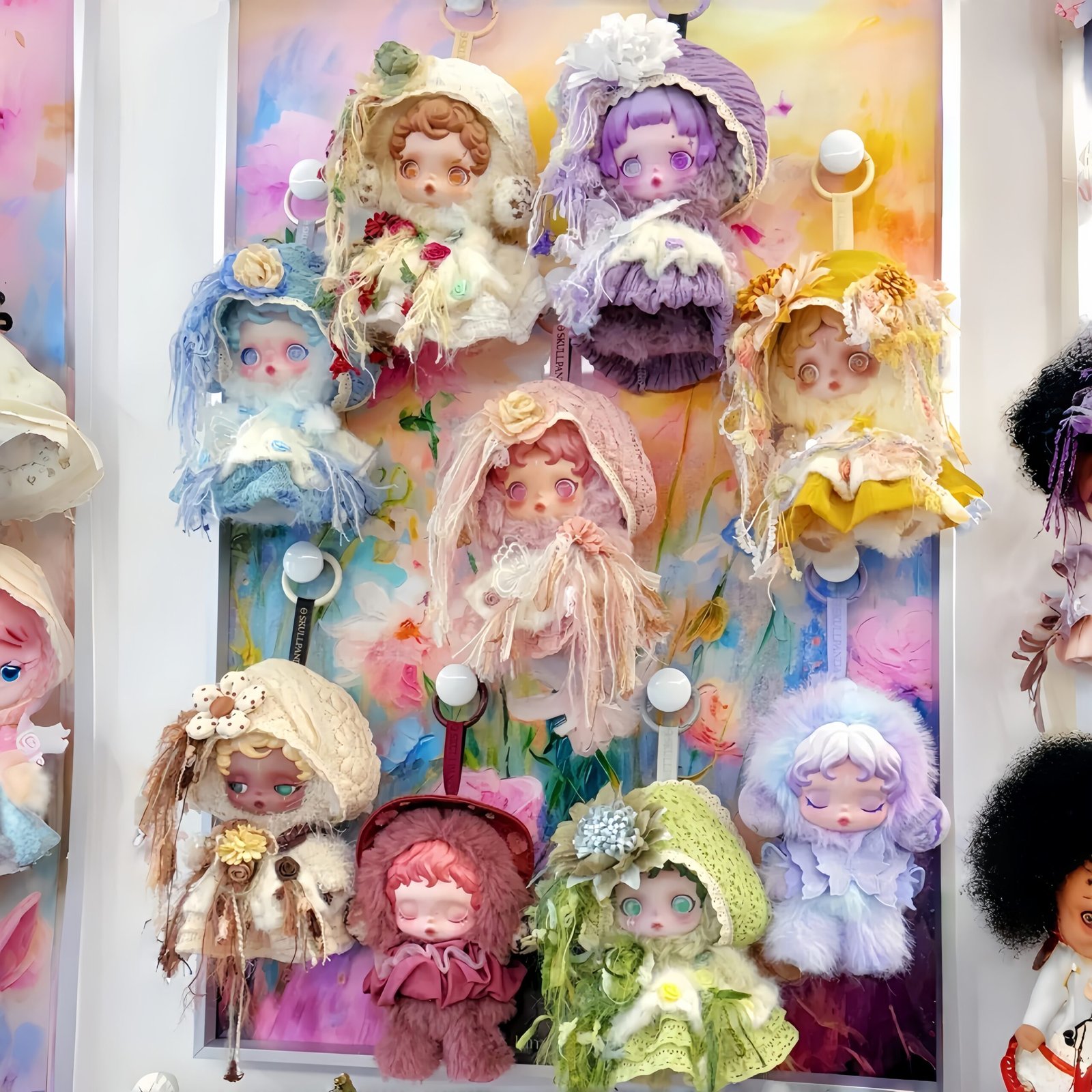 Dolls Costume, Handmade Outfit for Skullpanda and Labubu 10cm - Image 2