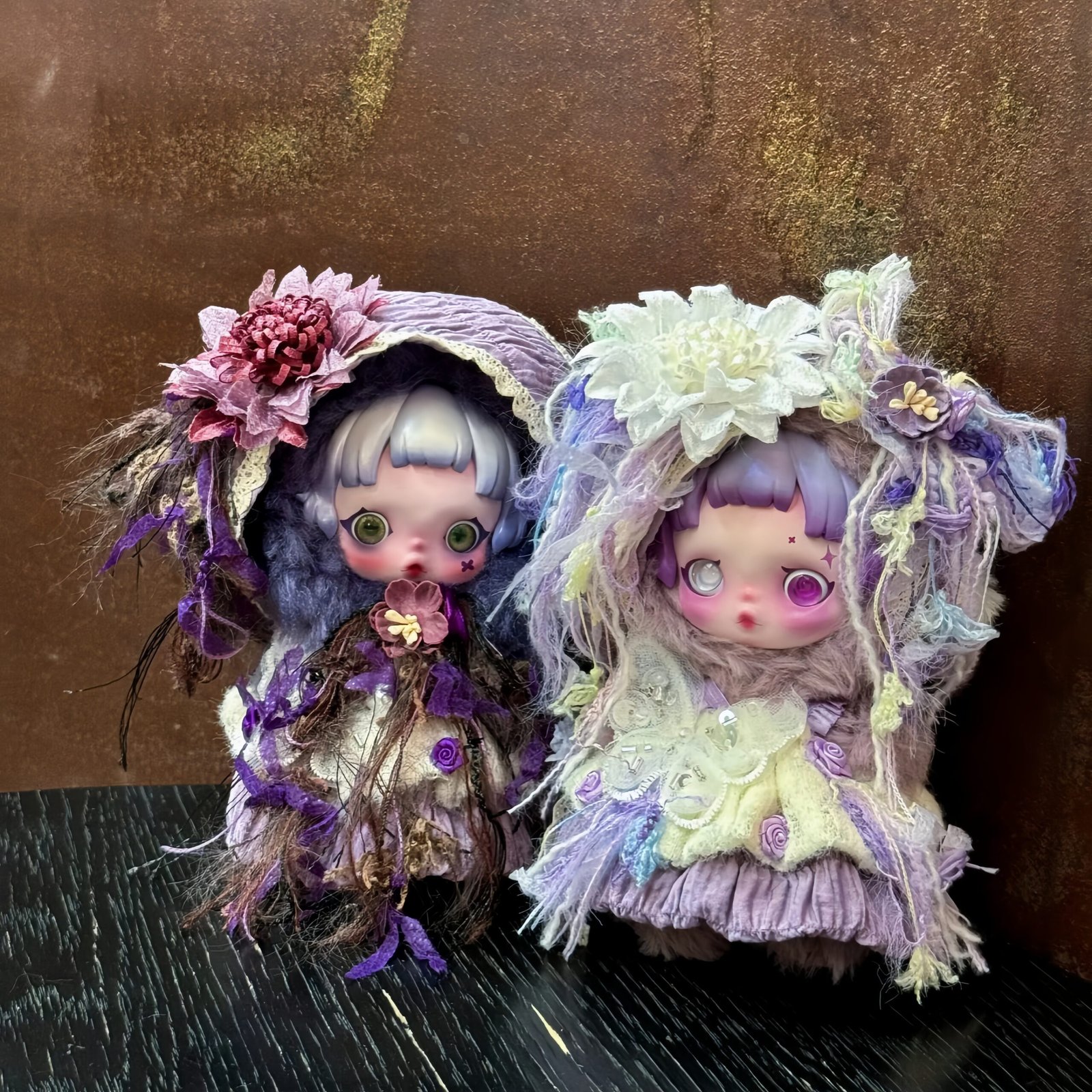Dolls Costume, Handmade Outfit for Skullpanda and Labubu 10cm - Image 4
