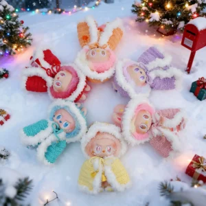 Labubu Christmas Cloak, Handmade Labubu Outfit