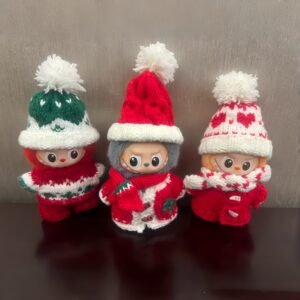 Labubu Outfit, Handmade Christmas Costume for Labubu4.0